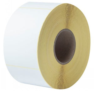 BROTHER UNCOATED THERMAL TRANSFER LABEL 102MMX150MM 1500 LABELS (PK OF 4)