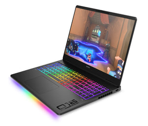 OMEN by HP MAX Gaming Laptop 16-ah0077nn - Ultra 9-275HX, 64GB, 2TB SSD, 16 WQXGA 500-nit 240Hz AG, GeForce RTX 5090 24GB, 1080p IR cam, US RGB backlit keyboard, 83Wh, Shadow black, Win 11 Home, 1 years