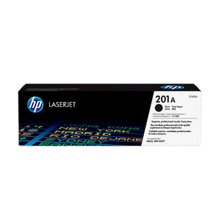 HP 201A Black Laser Toner Cartridge, 1500 pages, for HP Color LaserJet 277, Pro M252