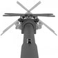 NEOMOUNTS FLAT SCREEN CEILING MOUNT (HEIGHT: 106-156 CM) BLACK