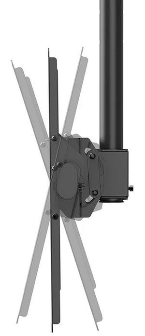 NEOMOUNTS FLAT SCREEN CEILING MOUNT (HEIGHT:106-156 CM) BLACK