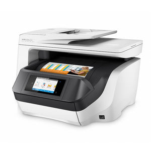 HP OfficeJet Pro 8730 AIO HP+ All-in-One Printer - BOX DAMAGE - A4 Color Ink, Print/Copy/Dual-Side Scan/Fax, Automatic Document Feeder, Auto-Duplex, LAN, WiFi, 24ppm, 2000 pages per month