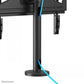 NEOMOUNTS TV DESK MOUNT 32-55” (GROMMET)