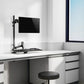NEOMOUNTS DESK MOUNTED SIT-STAND WORKSTATION (SCREEN, KEYBOARD & MOUSE)