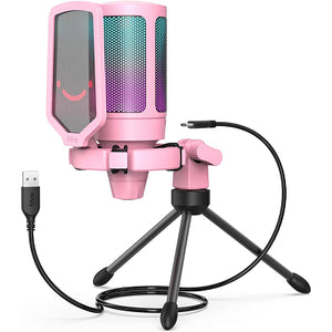 FIFINE A6VP RGB Pink Microphone