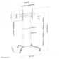NEOMOUNTS BY NEWSTAR MOBILE FLOOR STAND (HEIGHT ADJUSTABLE: 128,5-145 CM)