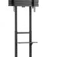 NEOMOUNTS BY NEWSTAR MOBILE FLOOR STAND INCL. AV- AND CAM SHELF (HEIGHT ADJUSTABLE: 128,5-145 CM)