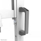 NEOMOUNTS MOVE GO XL MOBILE FLOOR STAND (FAST INSTALL, HEIGHT ADJUSTABLE), WHITE