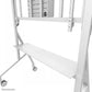 NEOMOUNTS MOVE GO XL MOBILE FLOOR STAND (FAST INSTALL, HEIGHT ADJUSTABLE), WHITE