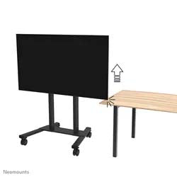 NEOMOUNTS BY NEWSTAR MOTORISED MOBILE FLOOR STAND - VESA 100X100 UP TO 800X600 BLACK