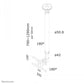 NEWSTAR FLAT SCREEN CEILING MOUNT (HEIGHT: 79-129 CM) 10-30" BLACK