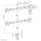 NEOMOUNTS BY NEWSTAR FLAT SCREEN DESK MOUNT (CLAMP/GROMMET)