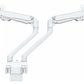 NEOMOUNTS BY NEWSTAR FLAT SCREEN DESK MOUNT (CLAMP / GROMMET) WHITE
