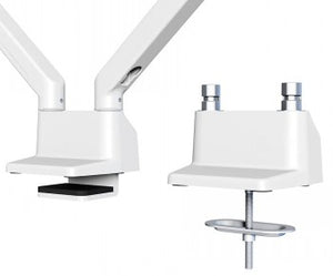 NEOMOUNTS BY NEWSTAR FLAT SCREEN DESK MOUNT (CLAMP / GROMMET) WHITE