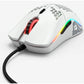 Glorious PC Gaming Race Model D Gaming-Mause - white