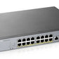ZYXEL GS1350-18HP, 18 PORT MANAGED CCTV POE SWITCH, LONG RANGE, 250W (1 YEAR NCC PRO PACK LICENSE BUNDLED)