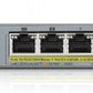 ZYXEL GS1350-6HP, 6 PORT MANAGED CCTV POE SWITCH, LONG RANGE, 60W, 802.3BT (1 YEAR NCC PRO PACK LICENSE BUNDLED)