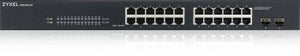 ZYXEL GS1900-24 V2, 24-PORT GBE L2 SMART SWITCH, RACKMOUNT, FANLESS
