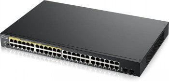 ZYXEL GS1900-48HP V2, 48-PORT GBE L2 SMART SWITCH, 170 WATT RACKMOUNT