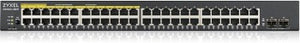 ZYXEL GS1900-48HP V2, 48-PORT GBE L2 SMART SWITCH, 170 WATT RACKMOUNT