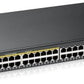 ZYXEL GS1900-48HP V2, 48-PORT GBE L2 SMART SWITCH, 170 WATT RACKMOUNT