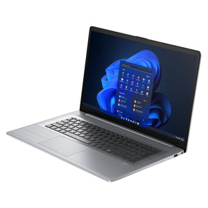 HP 470 G10 - i5-1334U, 16GB, 512GB SSD, 17.3 FHD 300-nit AG, US backlit keyboard, Asteroid Silver, 41Wh, Win 11 Pro, 3 years