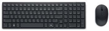 DELL PRO COMPACT SILENT KEYBOARD AND MOUSE - KM555 - US INTERNATIONAL (QWERTY)