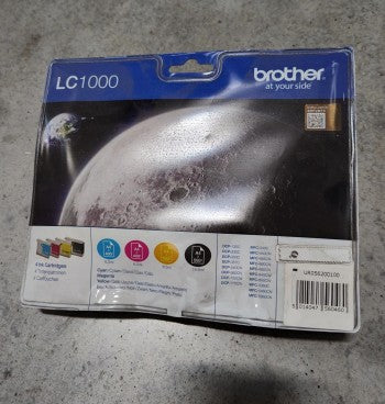 BROTHER VALUE PACK (LC-1000BK/C/M/Y).