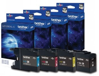 BROTHER VALUE PACK (LC-1280XL BK/C/M/Y)