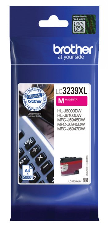 BROTHER LC3239XLM TONER HIGH MAGENTA 5000