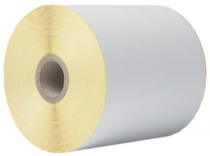 BROTHER LCS1N000100123N THERMAL TRANSFER CONTINUOUS SYNTHETIC LABEL 100MM X 90M WITH PERMANENT ADHESIVE