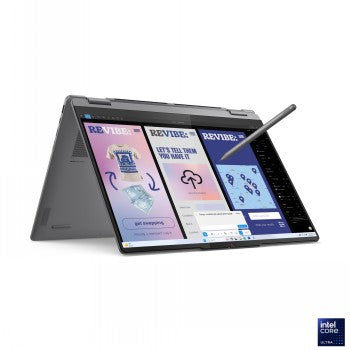 LENOVO YOGA 7 2IN1 ULTRA 7 155H/14" WUXGA (1920X1200) OLED 400NITS GLOSSY / ANTI-FINGERPRINT, 100% DCI-P3, 60HZ, DOLBY VISION®, TÜV LOW BLUE LIGHT, DISPLAYHDR™ TRUE BLACK 500, GLASS, TOUCH/16GB/1TB SSD/W11H/ENG (STORM GREY)