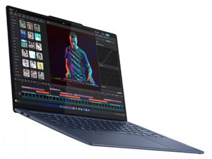 LENOVO YOGA SLIM 7 SNAPDRAGON ELITE X1E-78-100/14.5" 3K (2944X1840) OLED 500NITS GLOSSY, TOUCH/32GB/1TB SSD/QUALCOMM ADRENO GPU/COPILOT+PC/W11H/ENG (COSMIC BLUE)