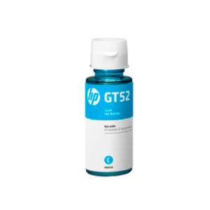 HP GT52 Cyan Ink Bottle, 8000 pages, for HP DeskJet GT series, Cronos