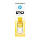 HP GT52 Yellow Ink Bottle - BOX DAMAGE - 8000 pages, for HP DeskJet GT series, Cronos