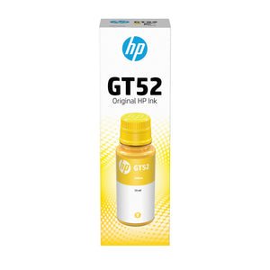 HP GT52 Yellow Ink Bottle - BOX DAMAGE - 8000 pages, for HP DeskJet GT series, Cronos