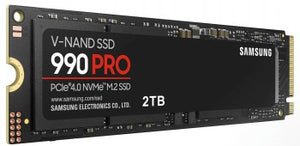 SAMSUNG 2TB 990 PRO, PCIE 4.0 NVME, M.2, SSD