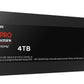 SAMSUNG 4TB 990 PRO, PCIE 4.0 NVME, M.2, HEATSINK SSD