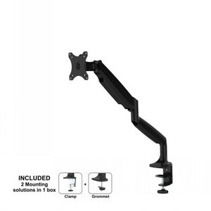 NEOMOUNTS FLAT SCREEN DESK MOUNT (10-32") DESK CLAMP/GROMMET