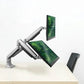 NEOMOUNTS FLAT SCREEN DESK MOUNT (10-32") DESK CLAMP/GROMMET