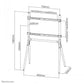 NEOMOUNTS FLAT SCREEN FLOOR STAND (37-70")