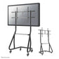 NEWSTAR MOBILE FLAT SCREEN FLOOR STAND (STAND+TROLLEY) (HEIGHT: 152-169 CM) 60-105" BLACK