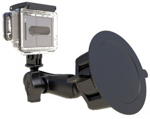 RAM MOUNTS GOPRO MOUNT + TWIST-LOCK IMUKUPPIKIINNIKE, B-KOKO KUULA