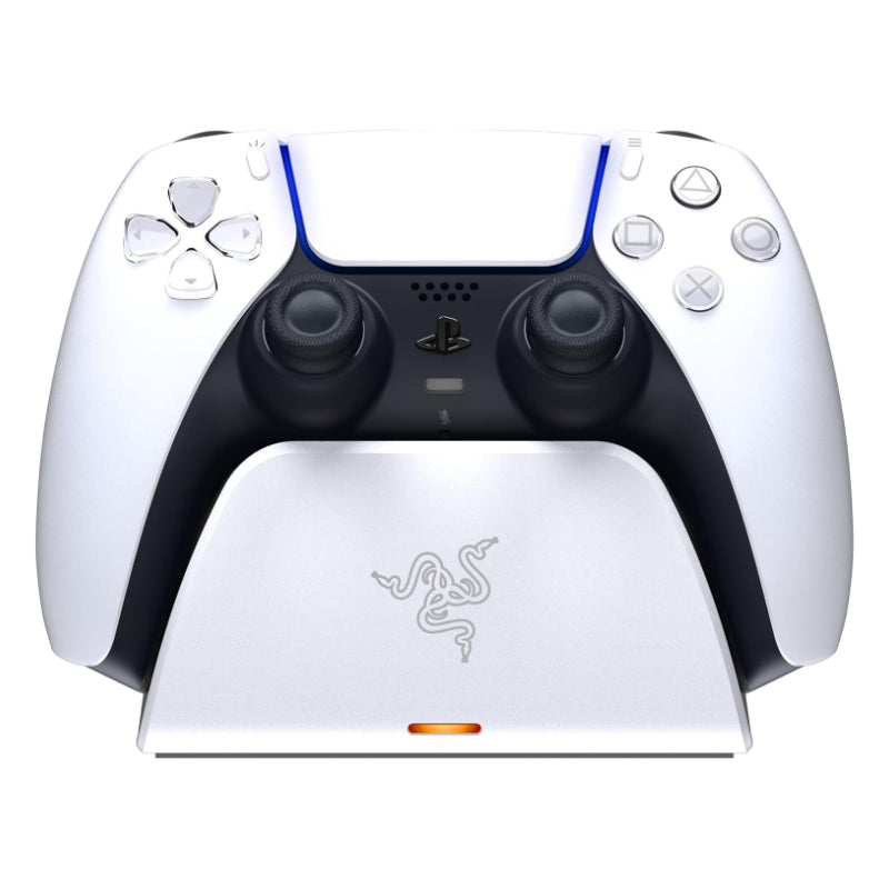 Razer Quick Charging Stand For gaming controller PS5, White