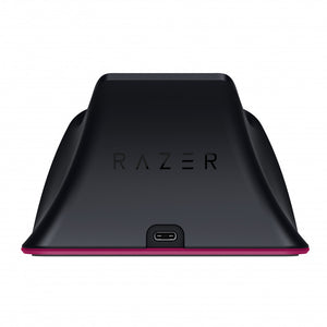 Razer Quick Charging Stand For gaming controller PS5, Red