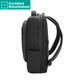 RENEW GOLD Executive 16 Backpack, Water Resistant, Expandable, Cable Pass-through USB-C port - Black, Grey