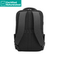RENEW GOLD Executive 16 Backpack, Water Resistant, Expandable, Cable Pass-through USB-C port - Black, Grey