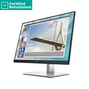 RENEW SILVER HP E24i G4 WUXGA Monitor - 24" 1920x1200 WUXGA 250-nit 60Hz AG, IPS, HDMI/VGA/DisplayPort, 4x USB-A, height adjustable/tilt/swivel/pivot, 1 years