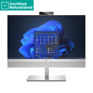 RENEW SILVER HP Elite 840 G9 AIO All-in-One - i7-13700, 16GB, 512GB SSD, 23.8 FHD Non-Touch AG, Height Adjustable, WiFi, No Mouse, Win 11 Pro, 1 years