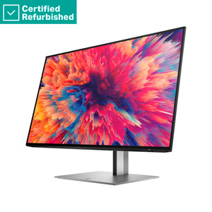 RENEW SILVER HP Z24q G3 QHD Monitor - 23.8" 2560x1440 QHD 400-nit 90Hz AG, IPS, HDMI/DisplayPort Daisy-Chain, 4x USB-A, height adjustable/tilt/swivel/pivot, 2 years